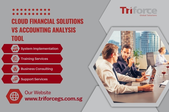 Cloud financial solutions vs Accounting Analysis tool
