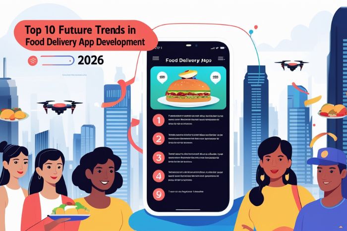 Top 10 Future Trends in Food Delivery App Development for 2026