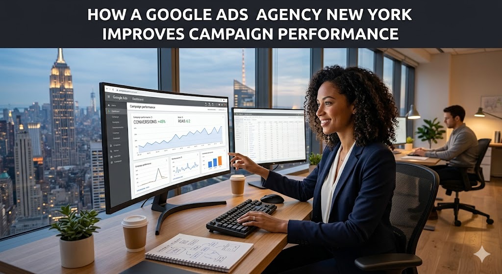 How a Google Ads Agency New York Improves Campaign Performance
