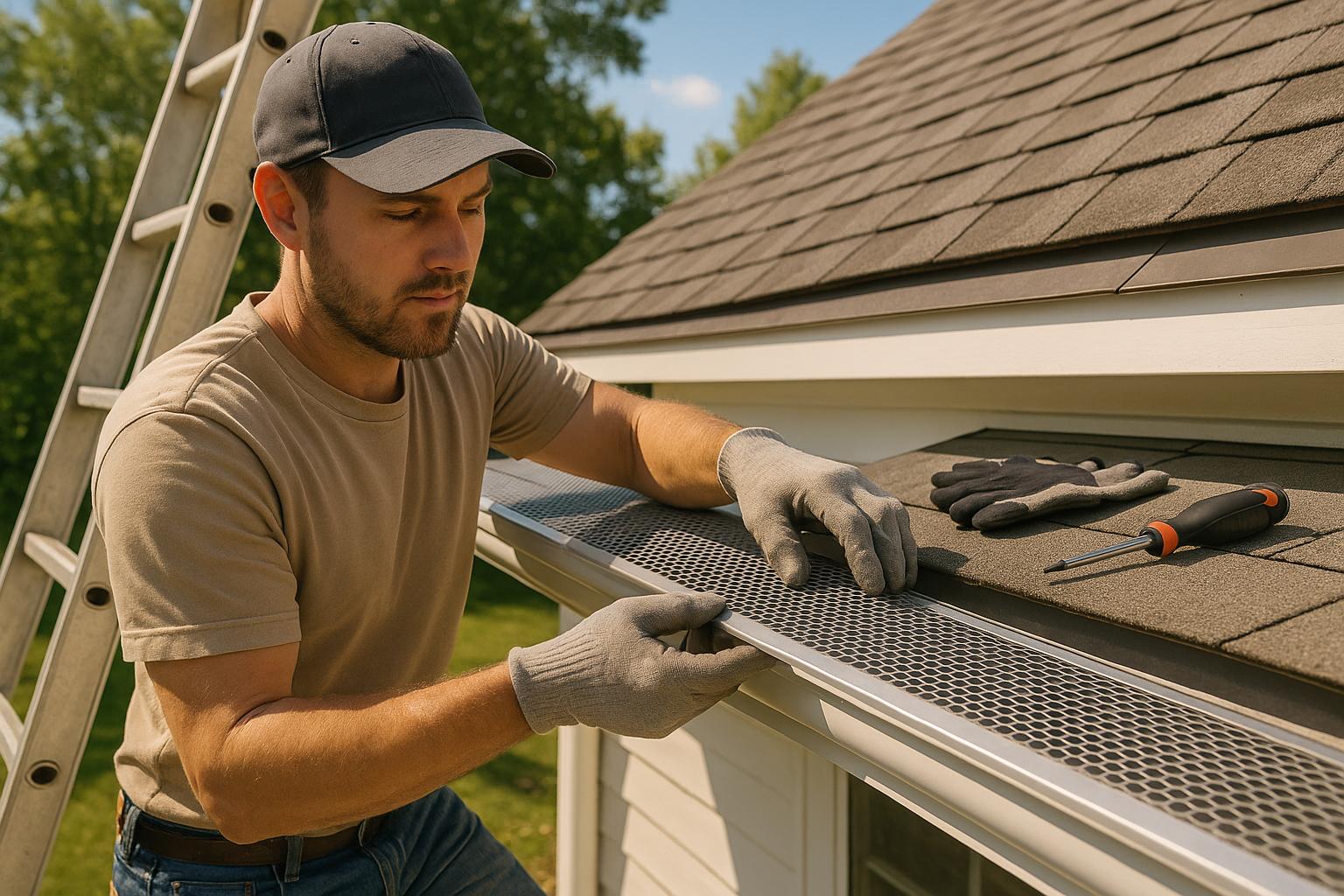 Gutter Guard Installation