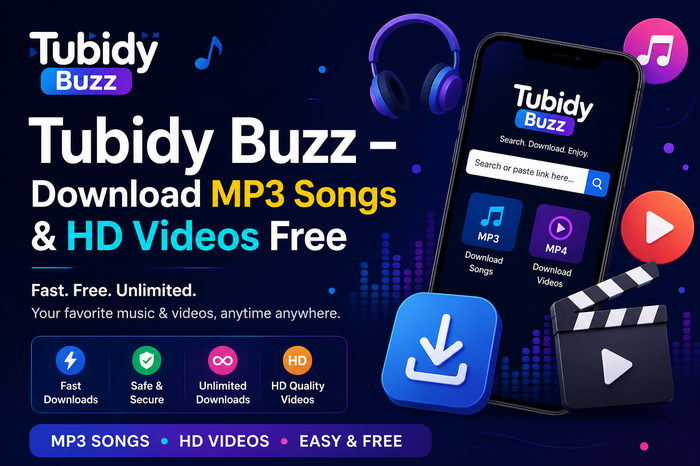 Tubidy Buzz – Download MP3 Songs & HD Videos Free