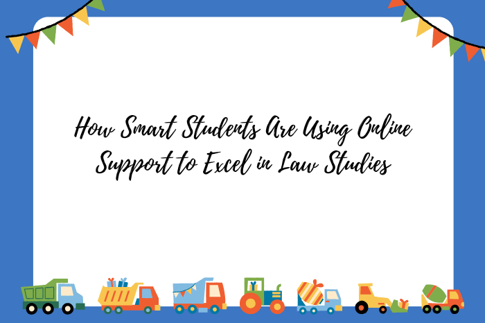 How Smart Students Are Using Online Support to Excel in Law Studies