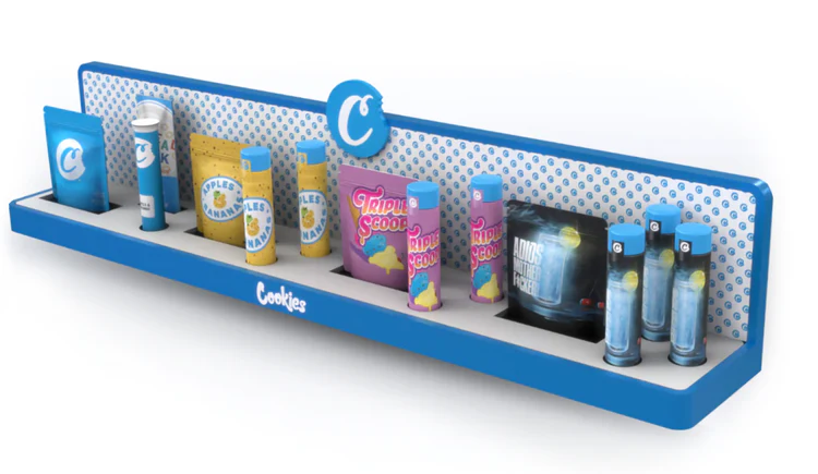 cannabis brand displays​