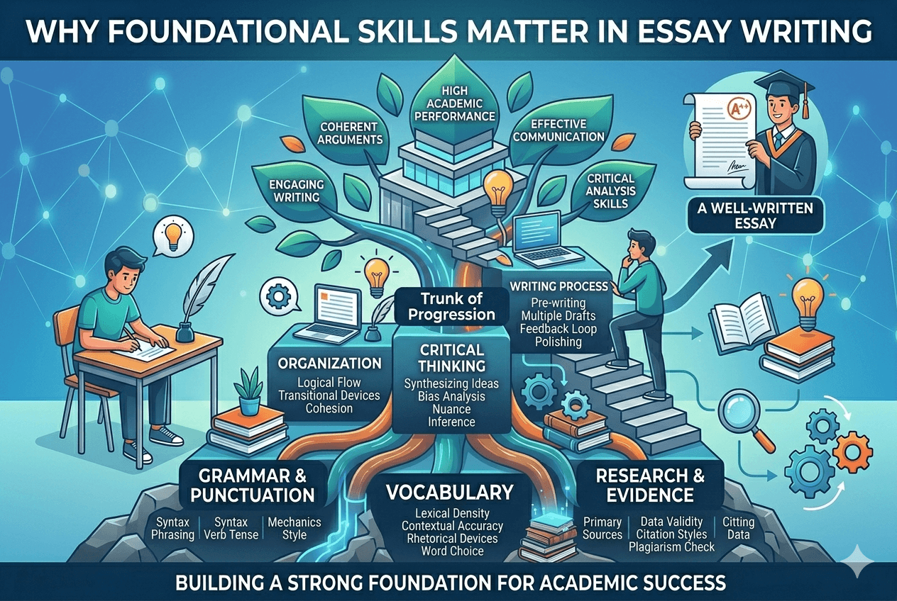 Why Foundational Skills Matter in Essay Writing