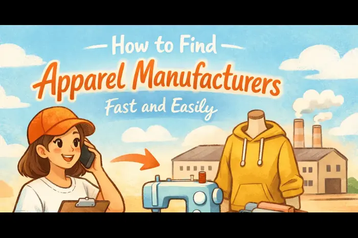 how to find apparel manufacturers