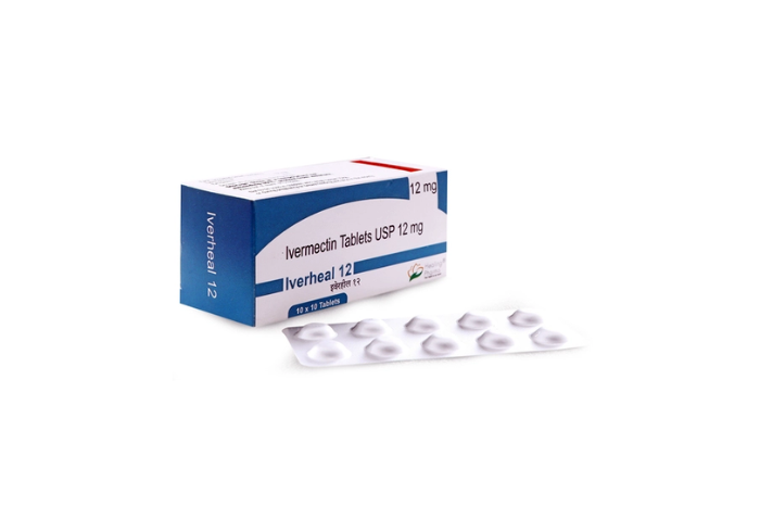 Iverheal 12 tablet ivermectin 12 mg box with blister pack for parasitic infection treatment
