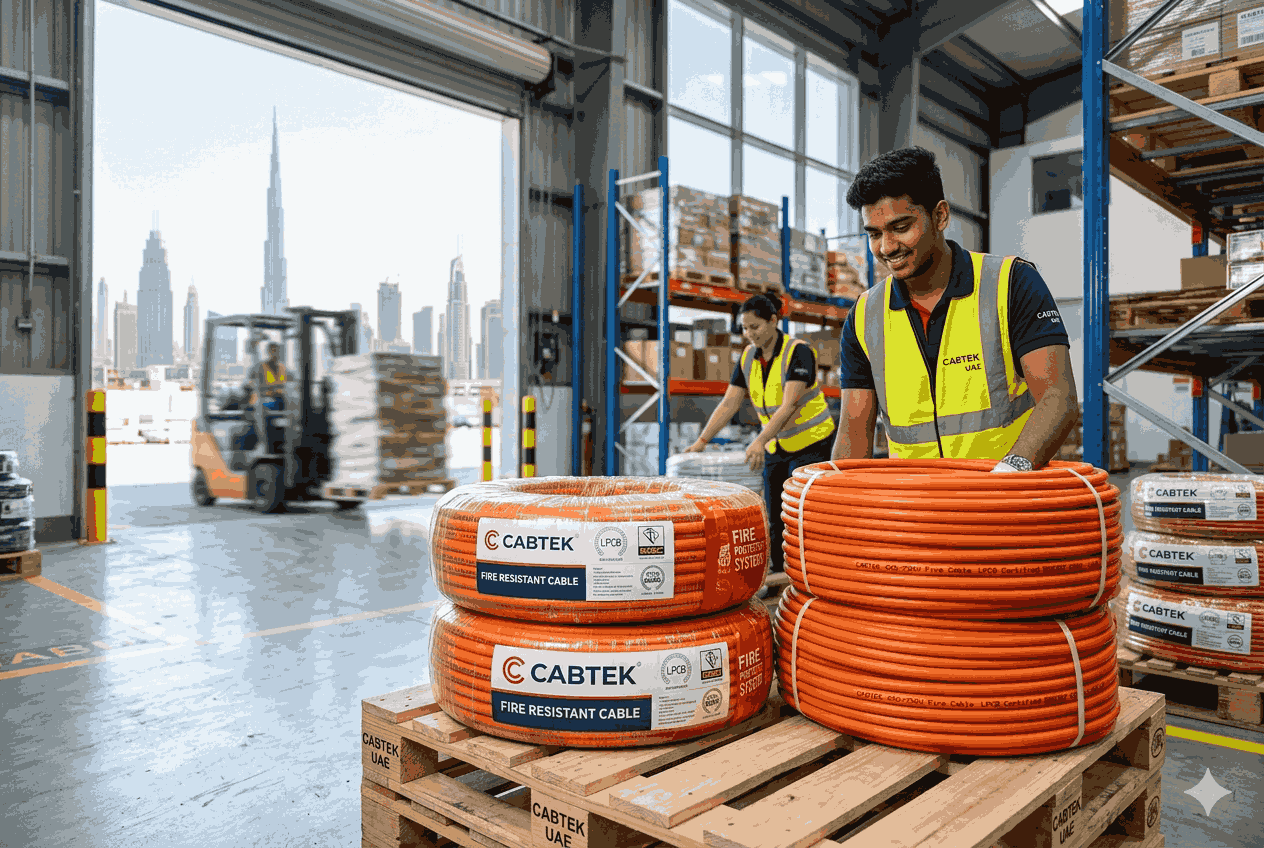 Cabtek fire cable supplier UAE