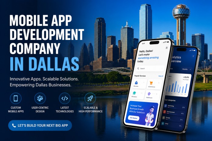 Mobile App Development Company in Dallas