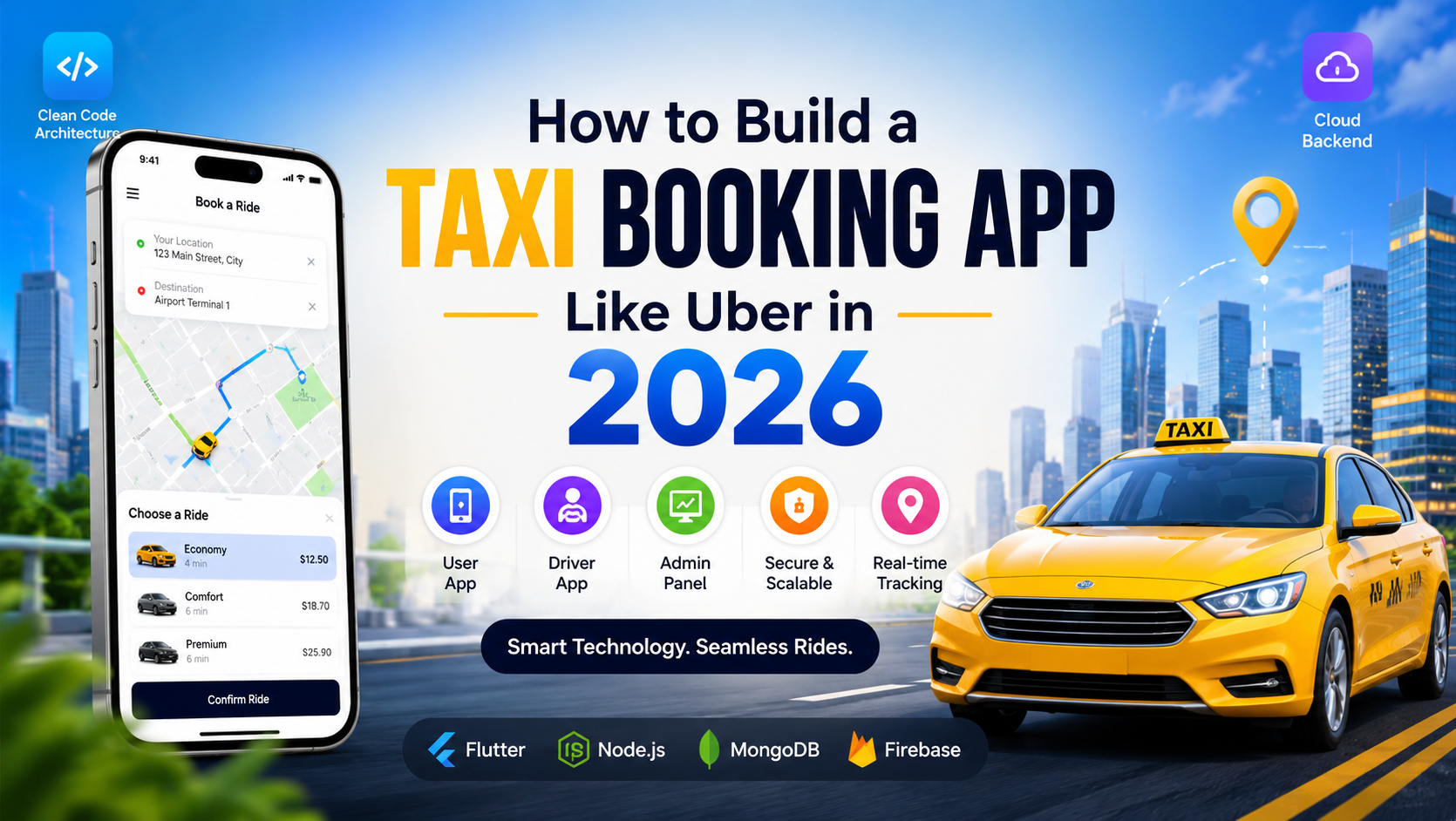 Taxi Booking App Like Uber