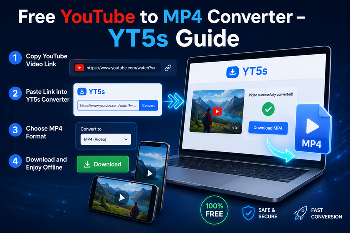 Free YouTube to MP4 Converter – YT5s Guide