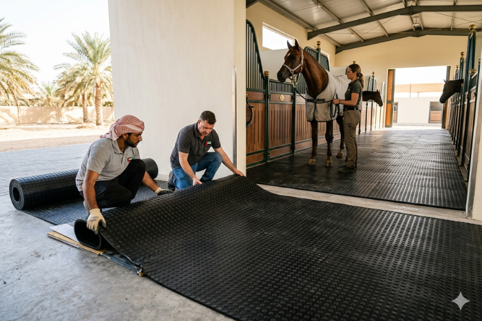 Stable Mat Rubber Sheet UAE