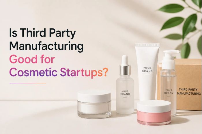 is third party manufacturing good for cosmetic startups