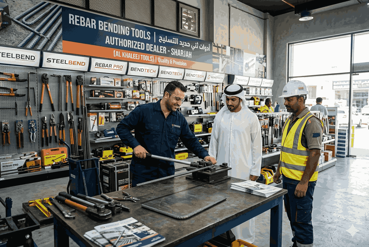 rebar bending tools dealer Sharjah UAE