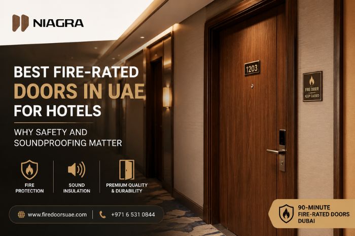 Best Fire-rated Doors in UAE for Hotels Why Safety and Soundproofing Matter