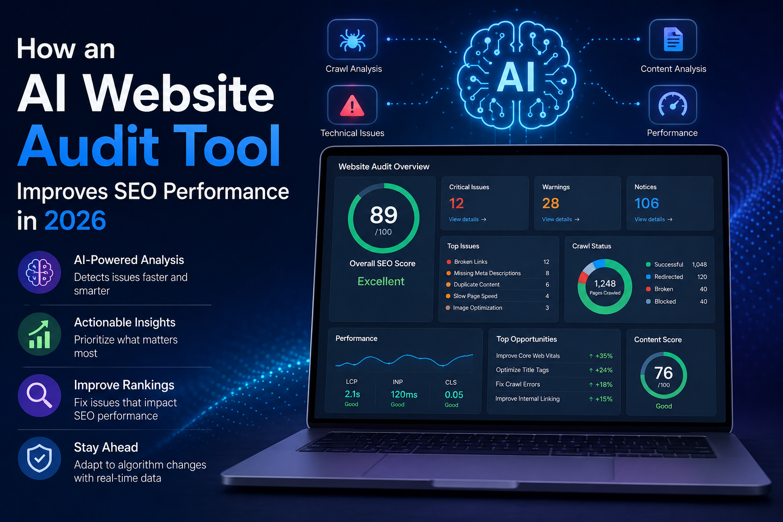 How an AI Website Audit Tool Improves SEO Performance in 2026