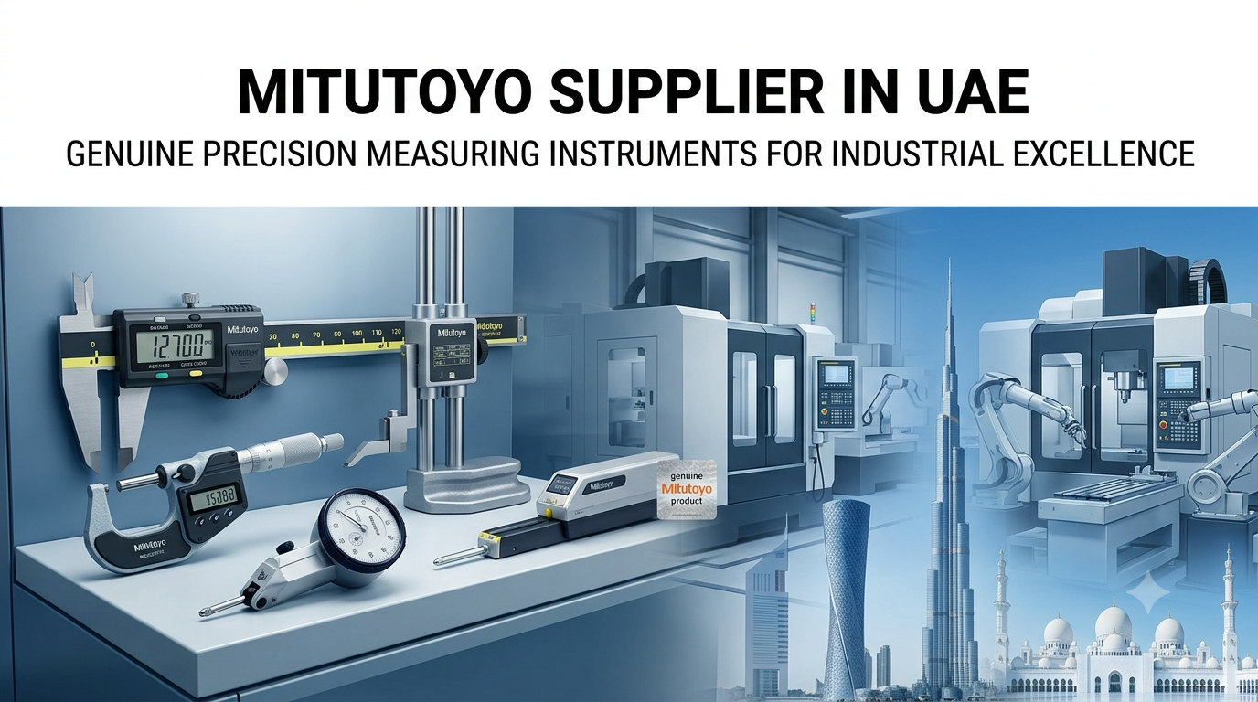 Mitutoyo Supplier in UAE – Genuine Precision Measuring Instruments for Industrial Excellence