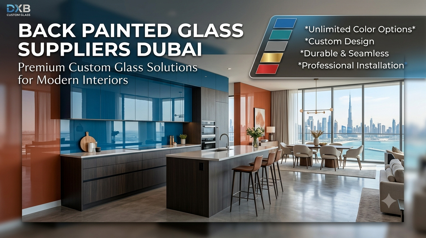Back Painted Glass Suppliers Dubai: Premium Custom Glass Solutions for Modern Interiors
