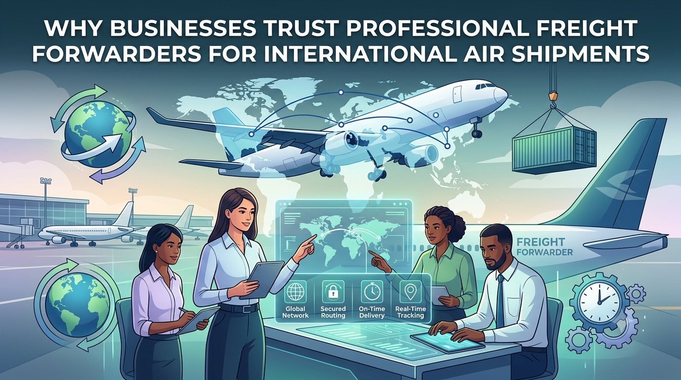 Why Businesses Trust Professional Freight Forwarders for International Air Shipments
