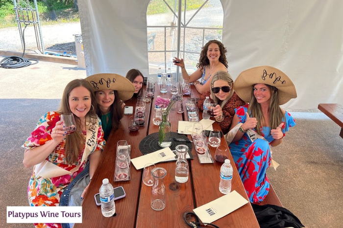 How to Blend Wine Tastings, Food, and Fun into One Bachelorette Tour