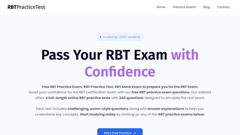 rbt certification exam