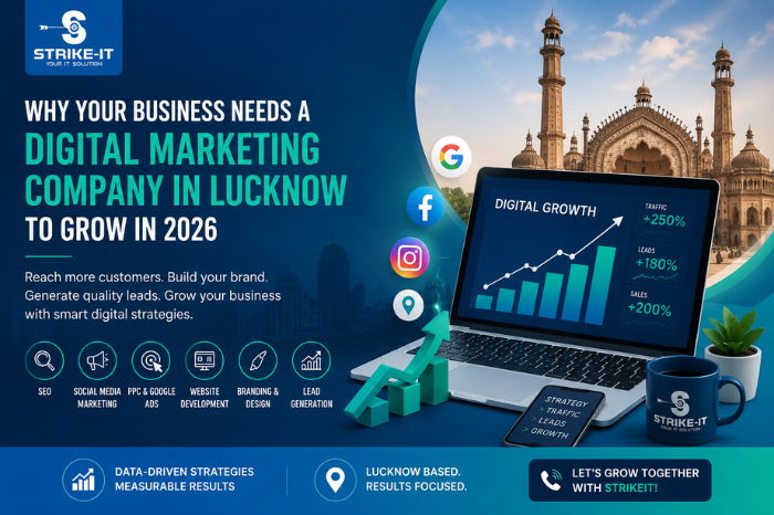 Why Your Business Needs a Digital Marketing Company in Lucknow