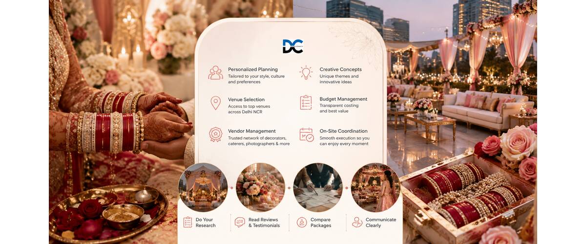 A Complete Guide to Choosing Wedding Planners in Delhi
