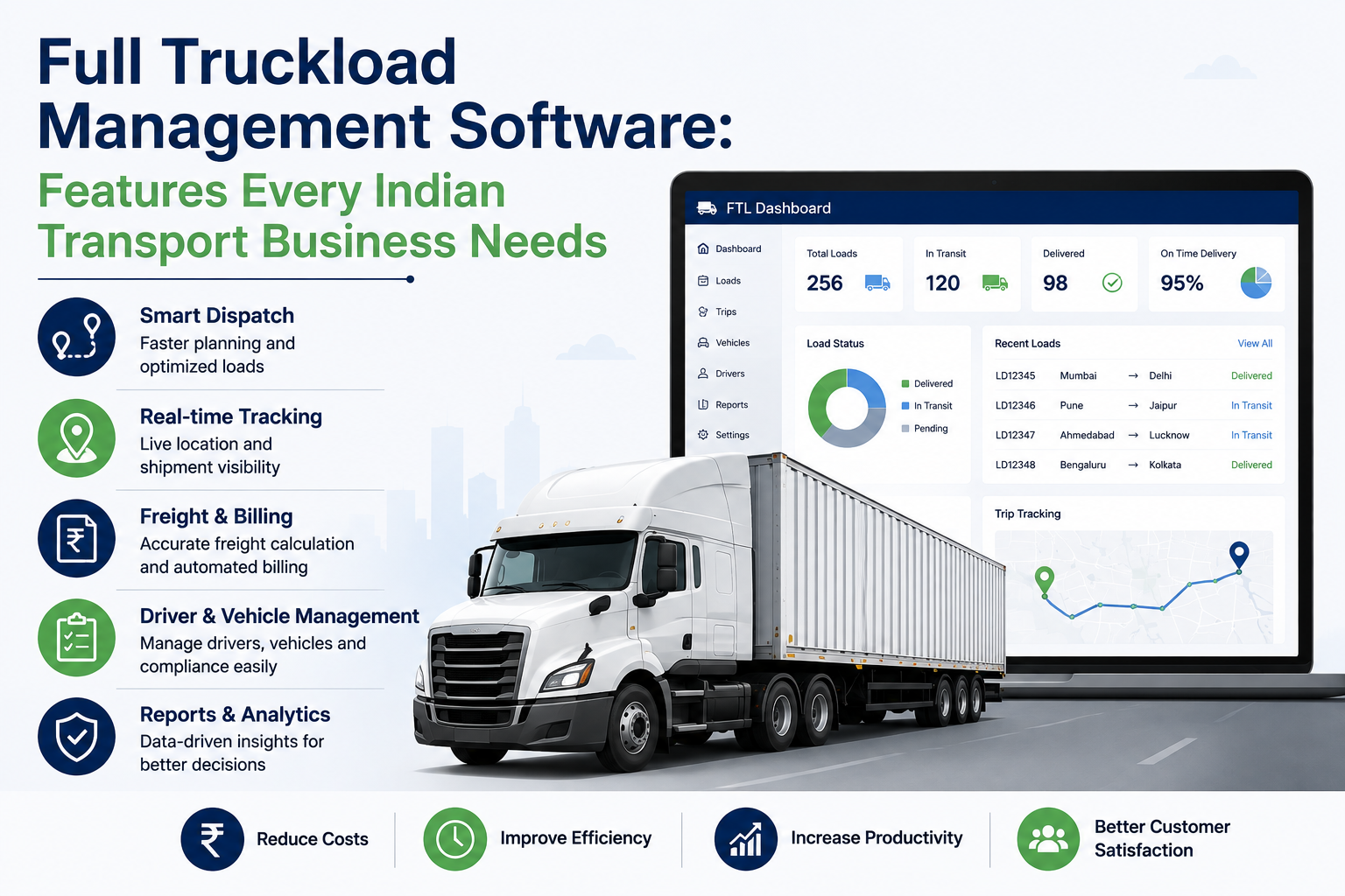 Full Truckload Management Software: Features Every Indian Transport Business Needs