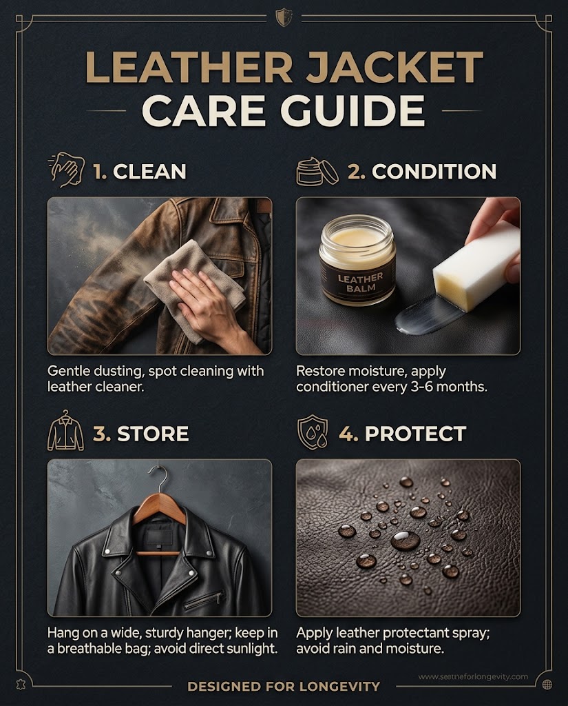 Leather Jacket Care Guide