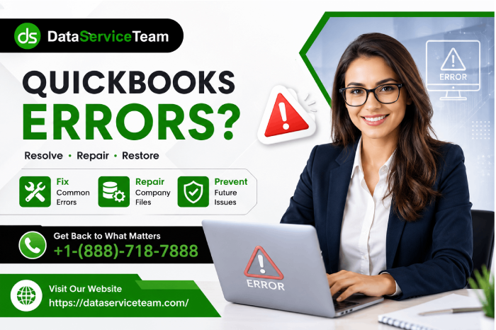 QuickBooks errors and common error codes troubleshooting guide