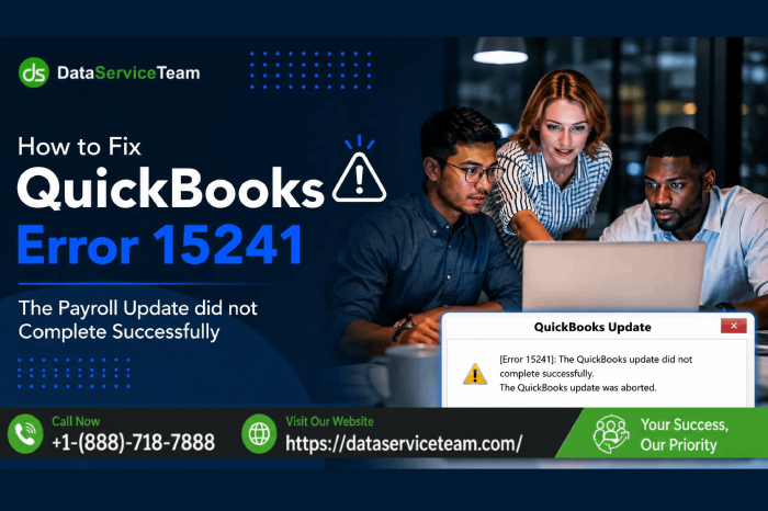 QuickBooks Error 15241-DST