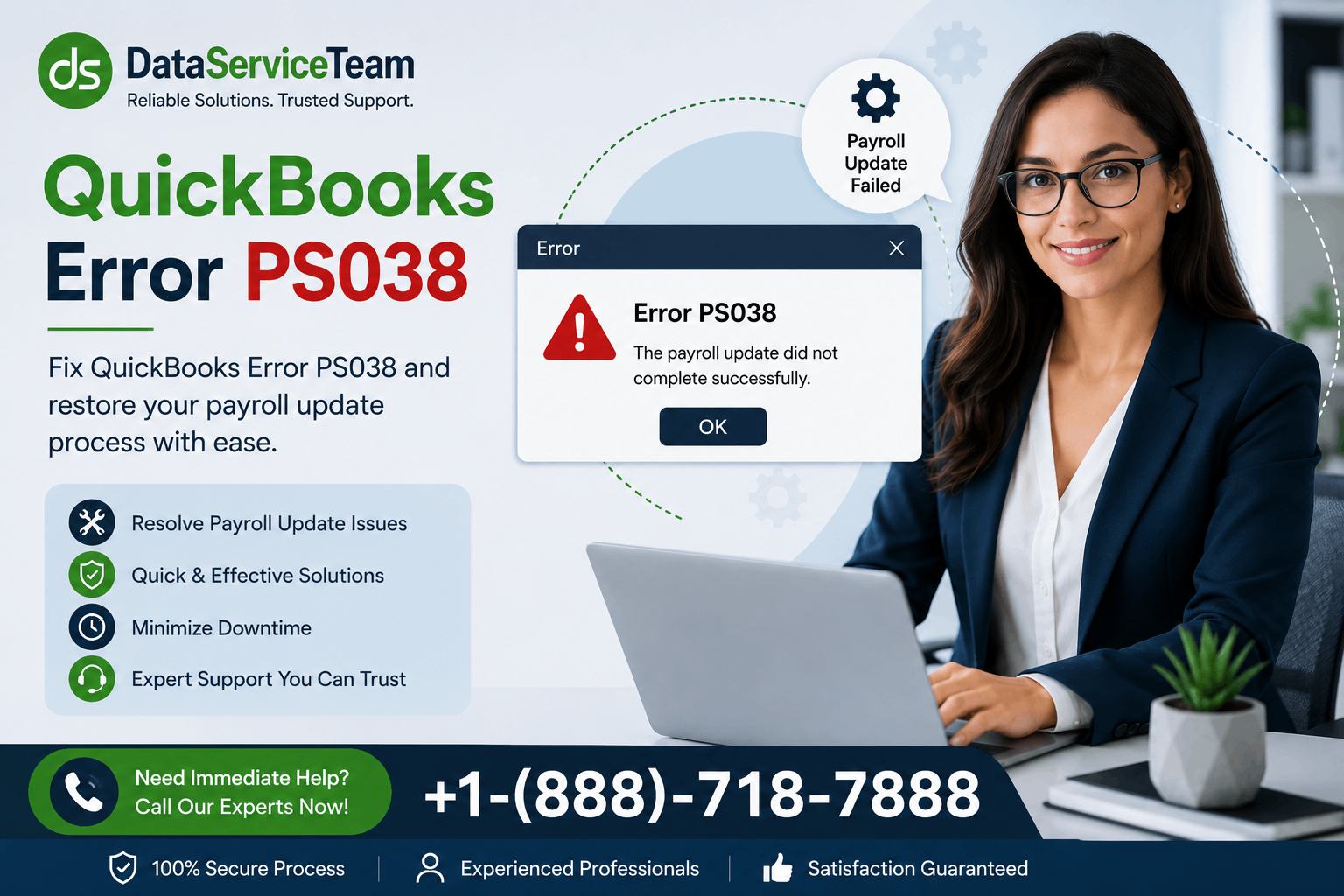 QuickBooks Error PS038 (DST)