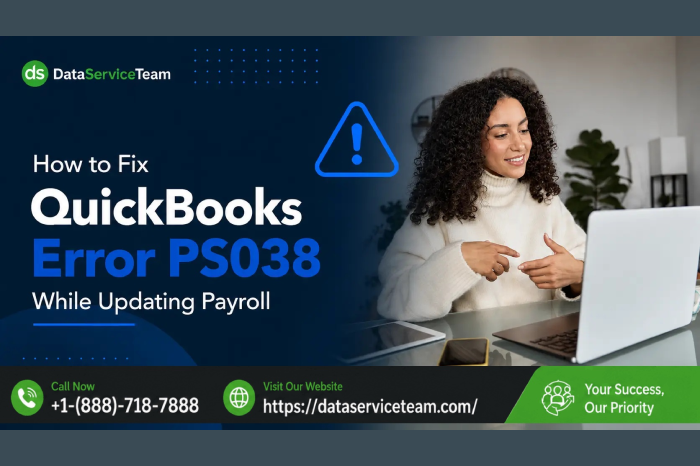 QuickBooks Payroll Error PS038 fix showing stuck Online to Send paychecks and payroll troubleshooting steps