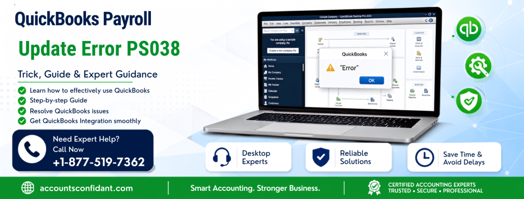 QuickBooks Payroll Update Error PS038