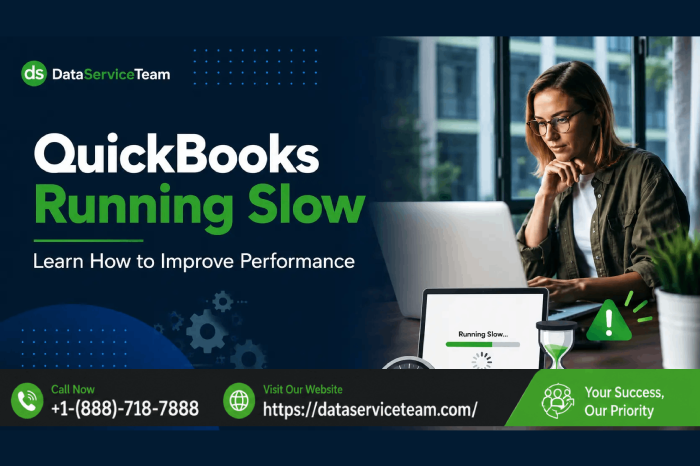 QuickBooks running slow performance troubleshooting guide for Desktop and Online users