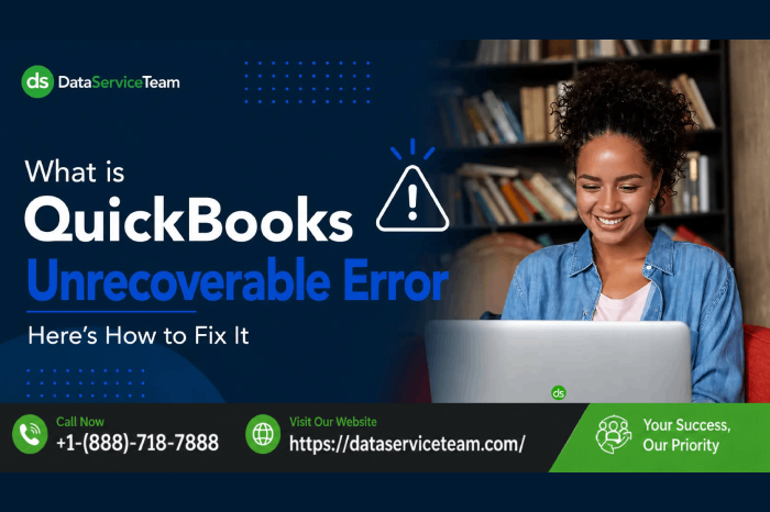 Fix QuickBooks Unrecoverable Error with 10 proven solutions for crashes, damaged files, user issues, Windows problems, and installation errors.