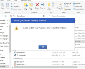Restart QuickBooks and Your Computer - DST