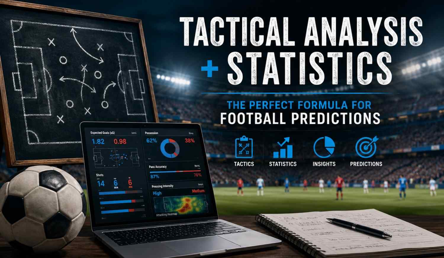 Tactical analysis and statistics used for football predictions