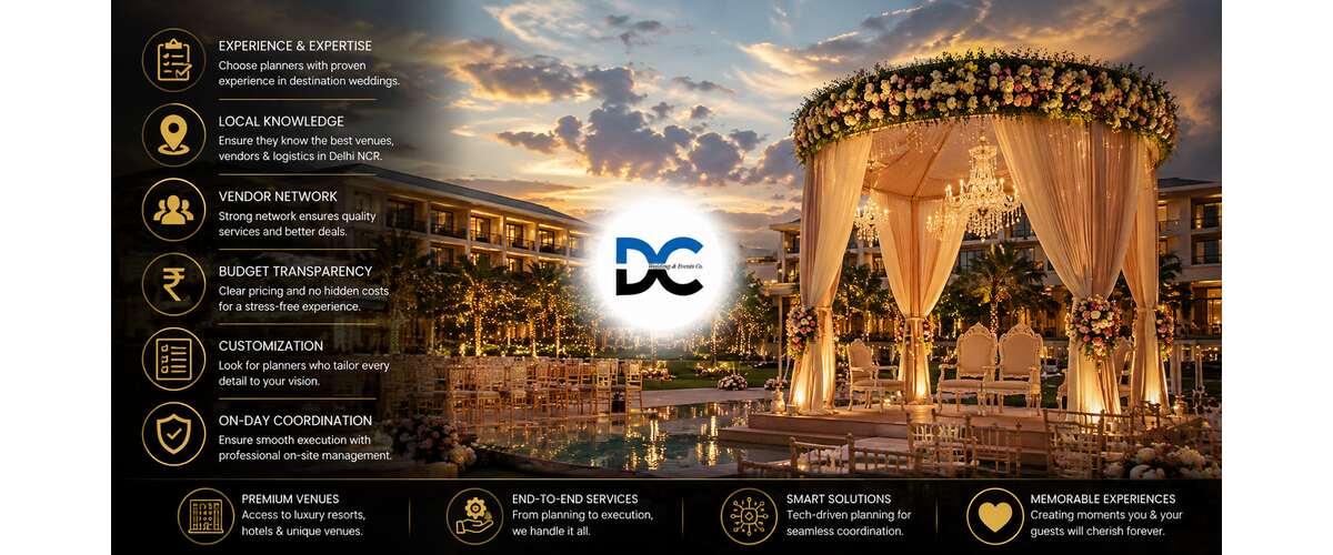 The Ultimate Checklist for Hiring Destination Wedding Planners in Delhi NCR