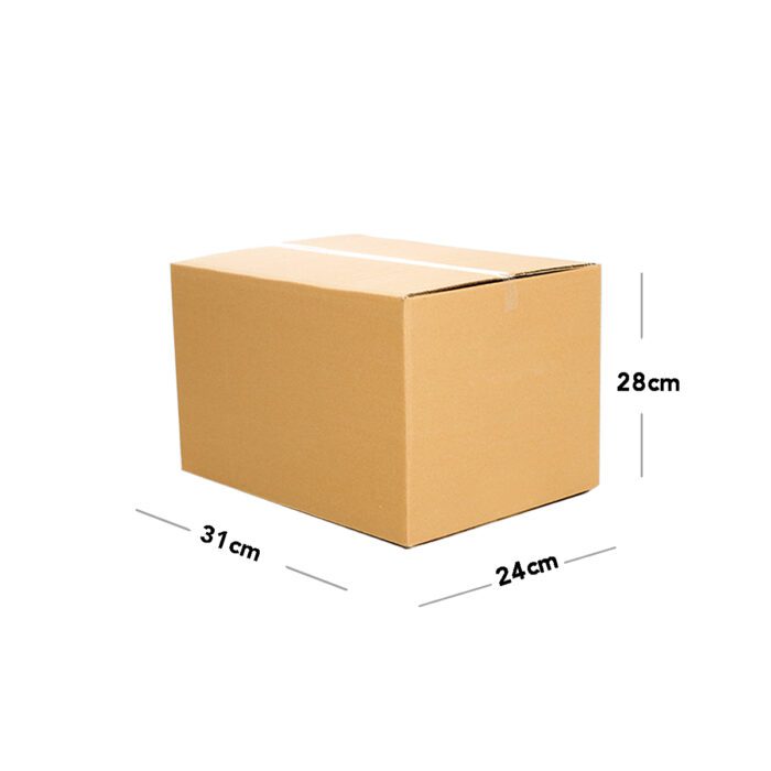 Cardboard Boxes Giza medium shipping box 31x24x28cm