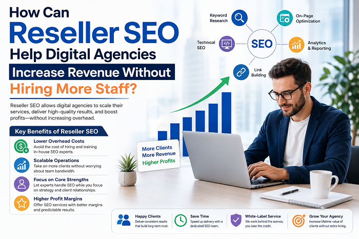 How Can Reseller SEO Help Digital Agencies Increase Revenue Without Hiring More Staff?