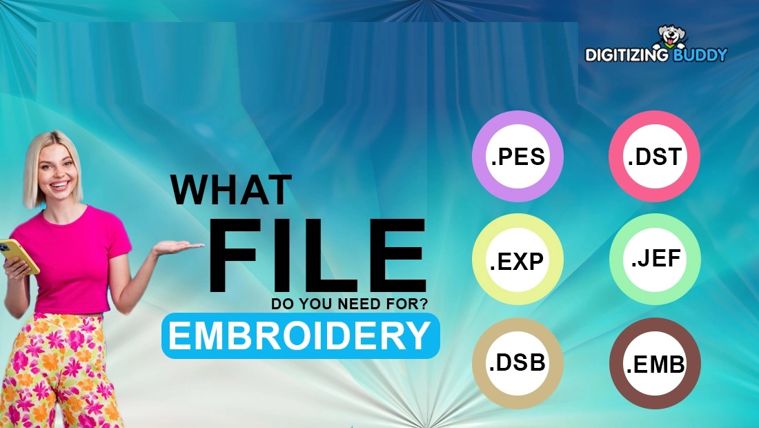 Common Embroidery Design Formats