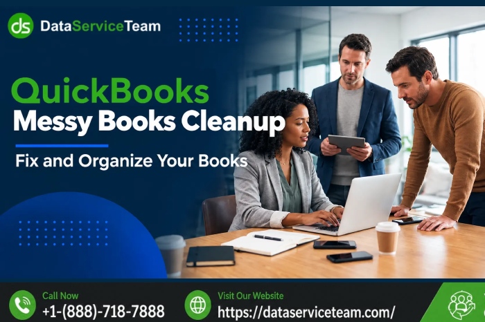 QuickBooks Messy Books Cleanup - DST