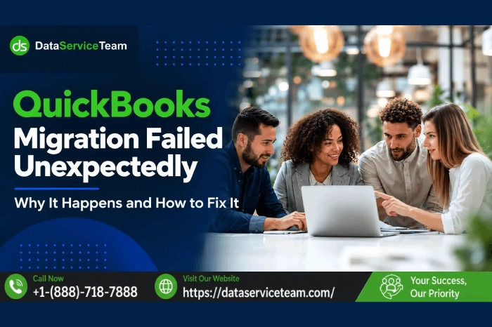 QuickBooks Migration Failed Unexpectedly troubleshooting guide for Desktop to Online migration